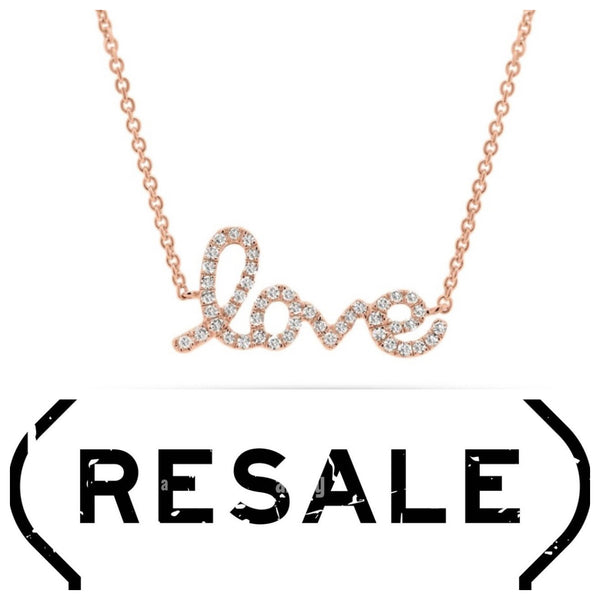 Rose Gold Love Necklace