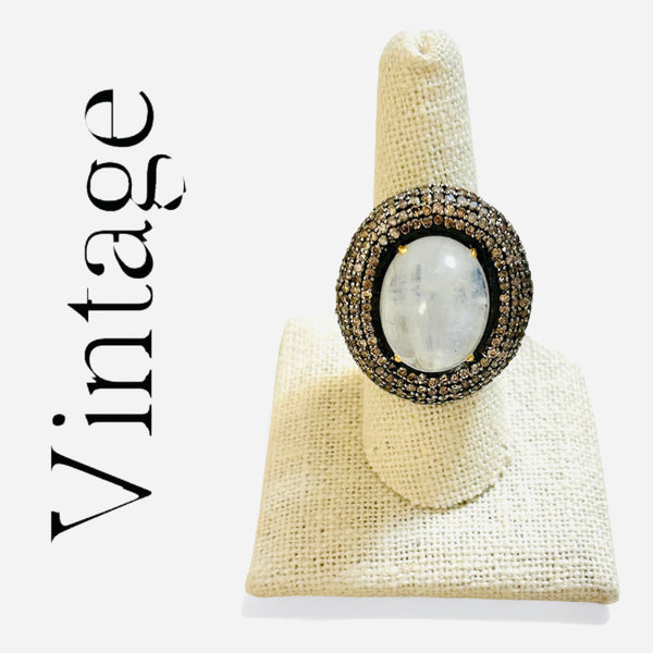Moonstone Cocktail Ring