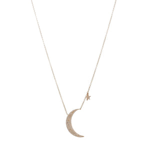 The Leslie Moon & Star Necklace